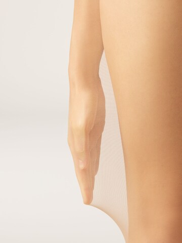 CALZEDONIA Fine Tights 'Essential' in Beige