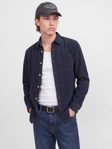 JACK & JONES Regular Fit Hemd in Blau