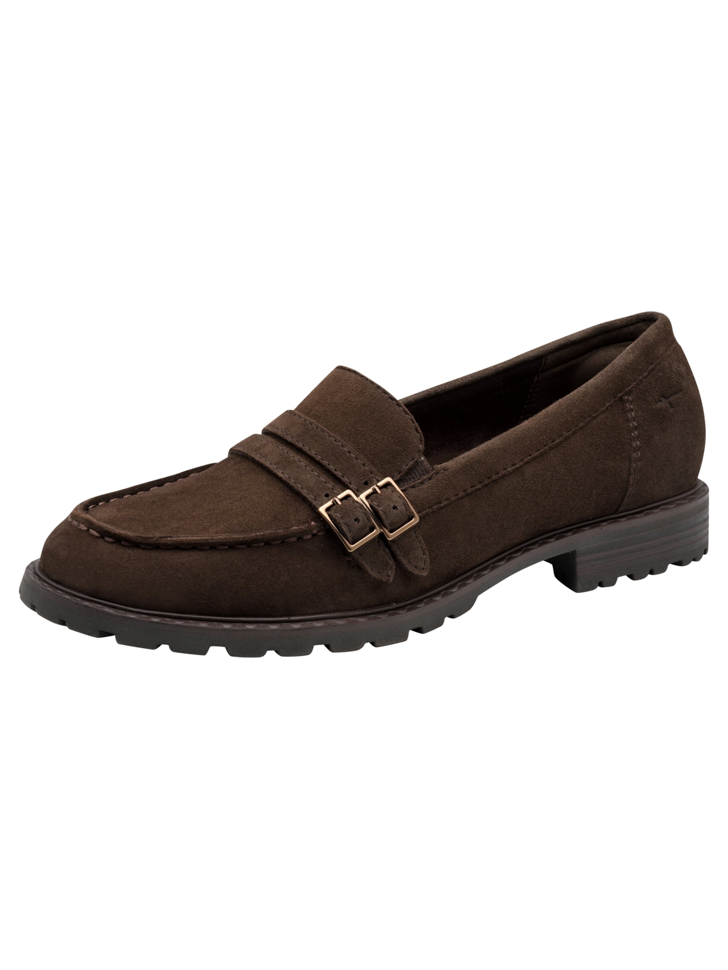 Tamaris Slipper in Braun: Vorderseite