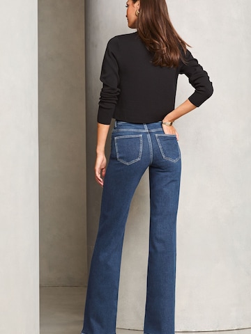 Lipsy Široký strih Džínsy - Modrá