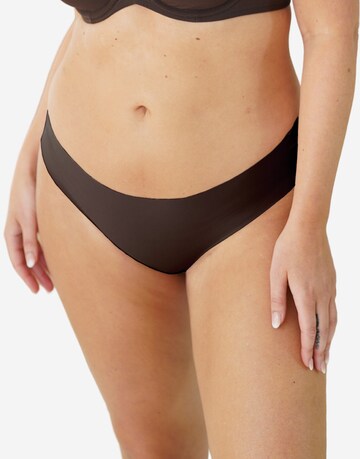 SugarShape Panty 'Invisible' in Braun: Vorderseite