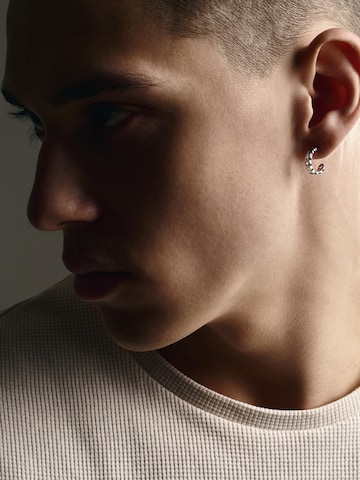 REYTEL - Pendientes 'KETTE' en plata