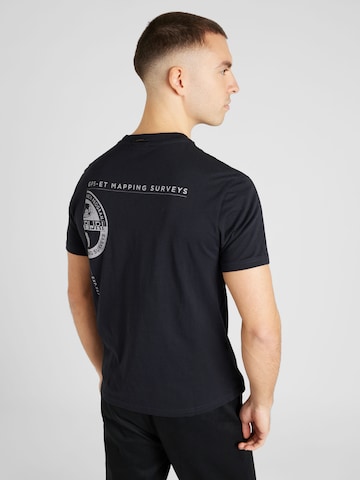 NAPAPIJRI T-Shirt 'S-MANTA' in Schwarz