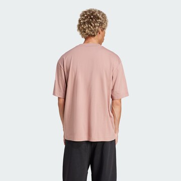 ADIDAS SPORTSWEAR Λειτουργικό μπλουζάκι 'Essentials' σε ροζ