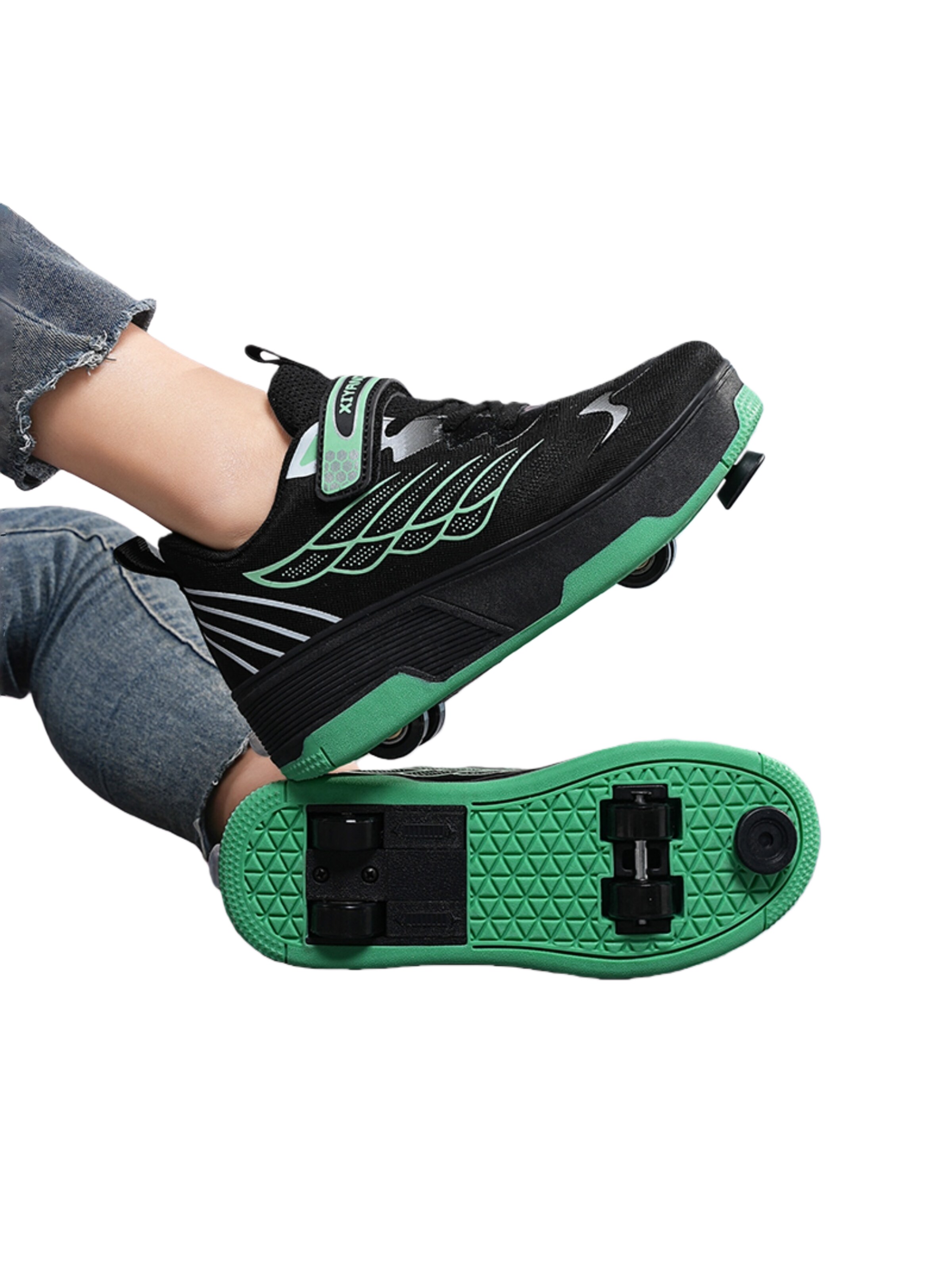 HUSKSWARE Inline and Roller Skates in Black