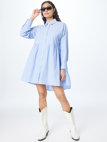 SECOND FEMALE Shirt Dress 'Synne' in Blue