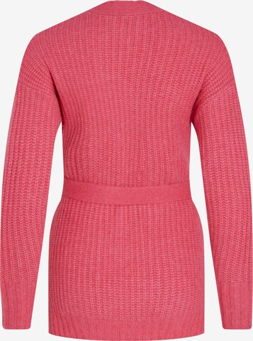 VILA Knit cardigan 'FELO' in Pink