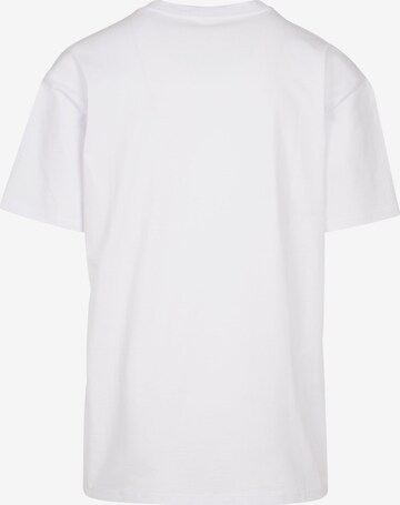 MT Upscale Koszulka 'Hate it or Love it' w kolorze biały