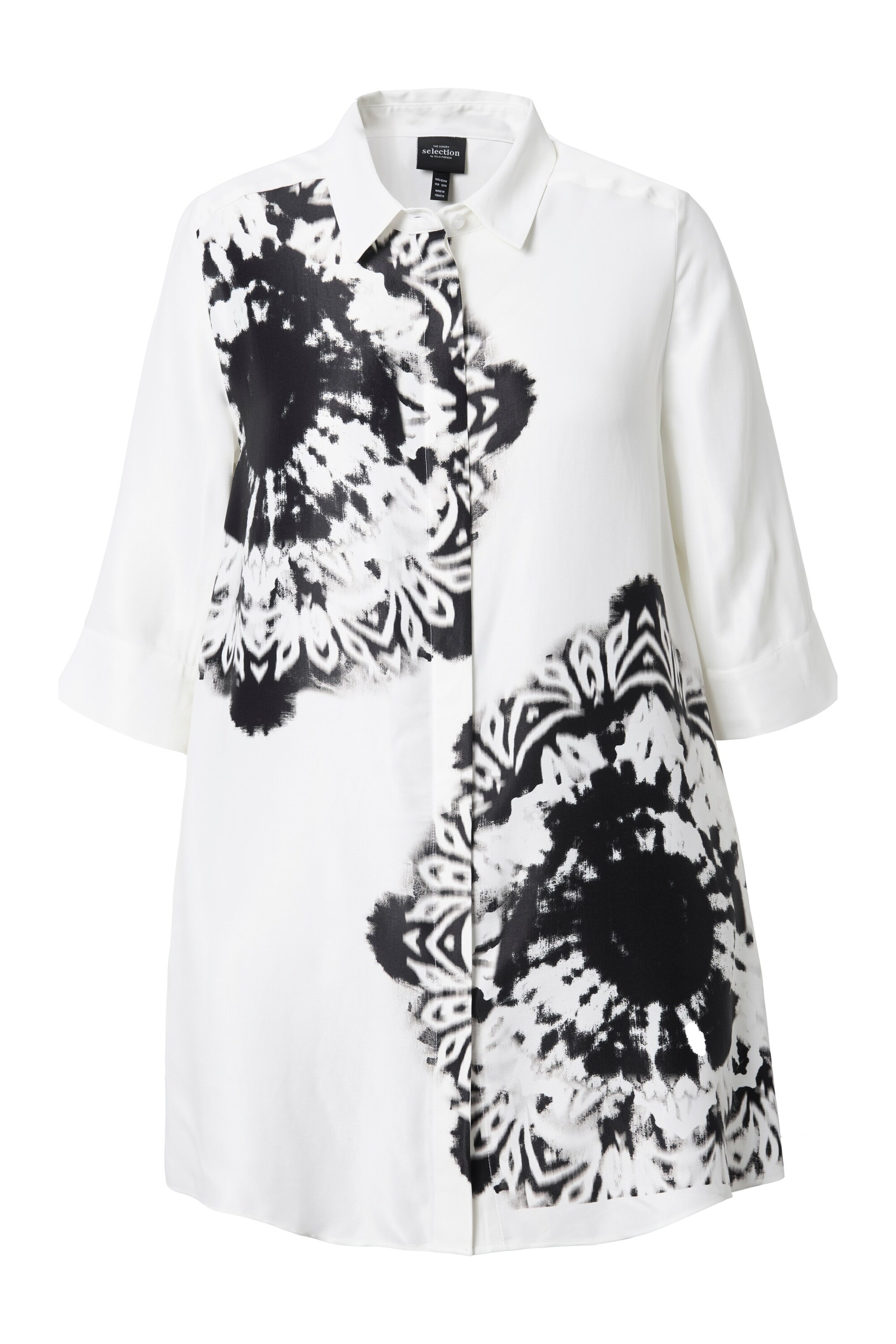 Ulla Popken Tunika in Weiß: Vorderseite