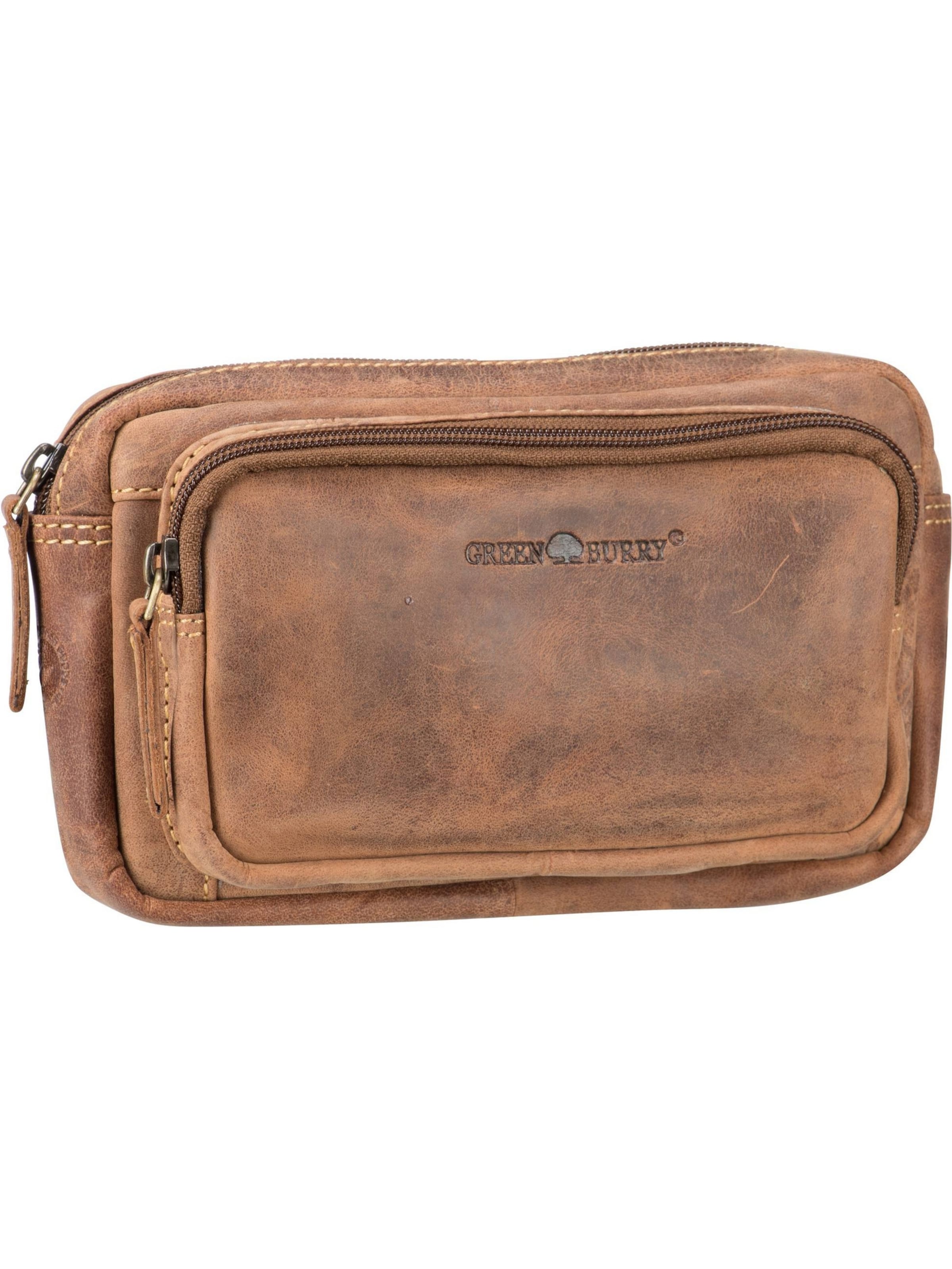 Sacs banane ' Vintage 1743B ' GREENBURRY en marron : devant