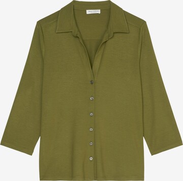 Marc O'Polo Blouse in Groen: voorkant