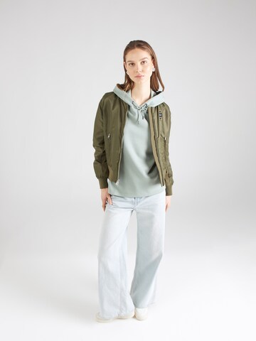 MSCH COPENHAGEN - Sweatshirt 'Janelle Ima' em verde