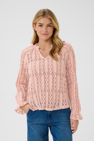 Chemisier 'Tully' Cream en rose : devant