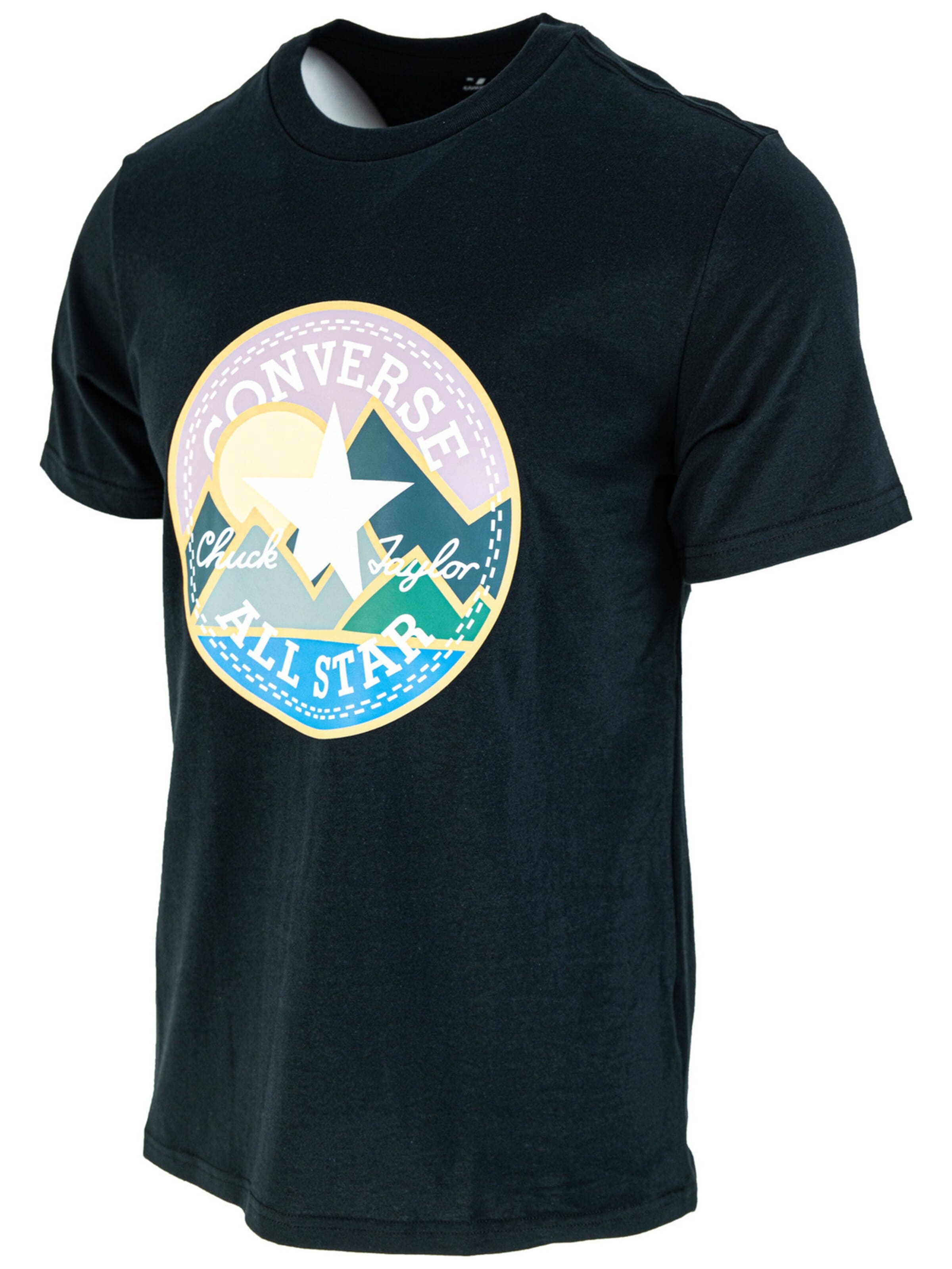 CONVERSE - Camiseta 'Converse Coastal Remix' en negro
