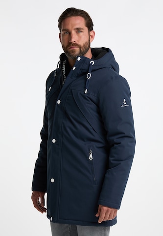 DreiMaster Maritim Performance Jacket in Blue: front