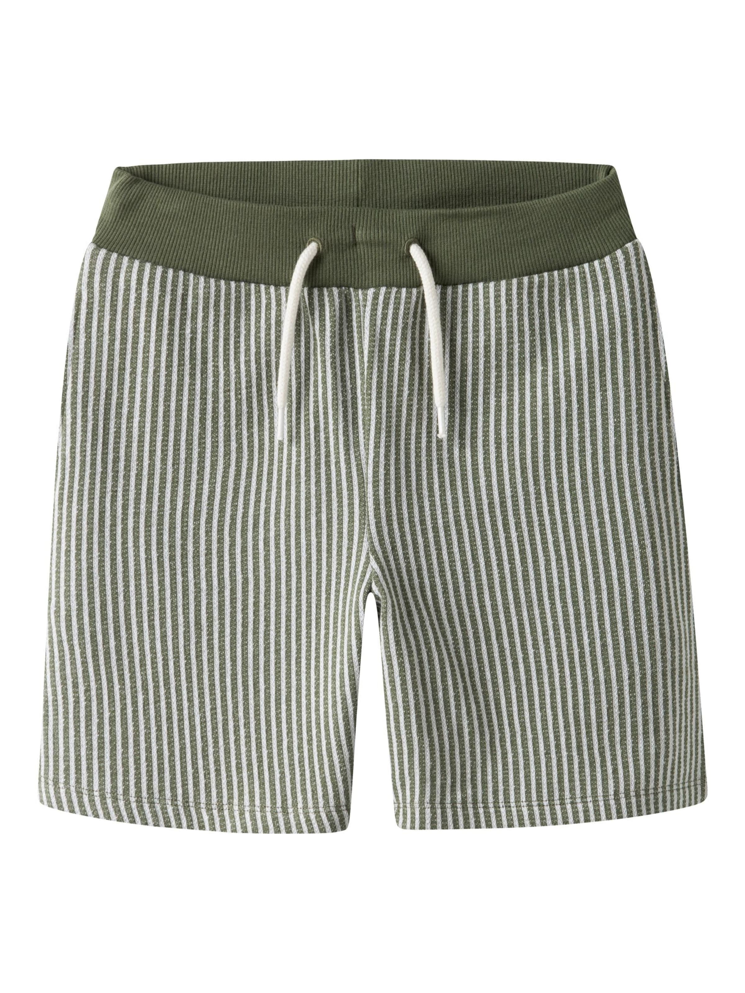 NAME IT - regular Pantalón en verde: frente
