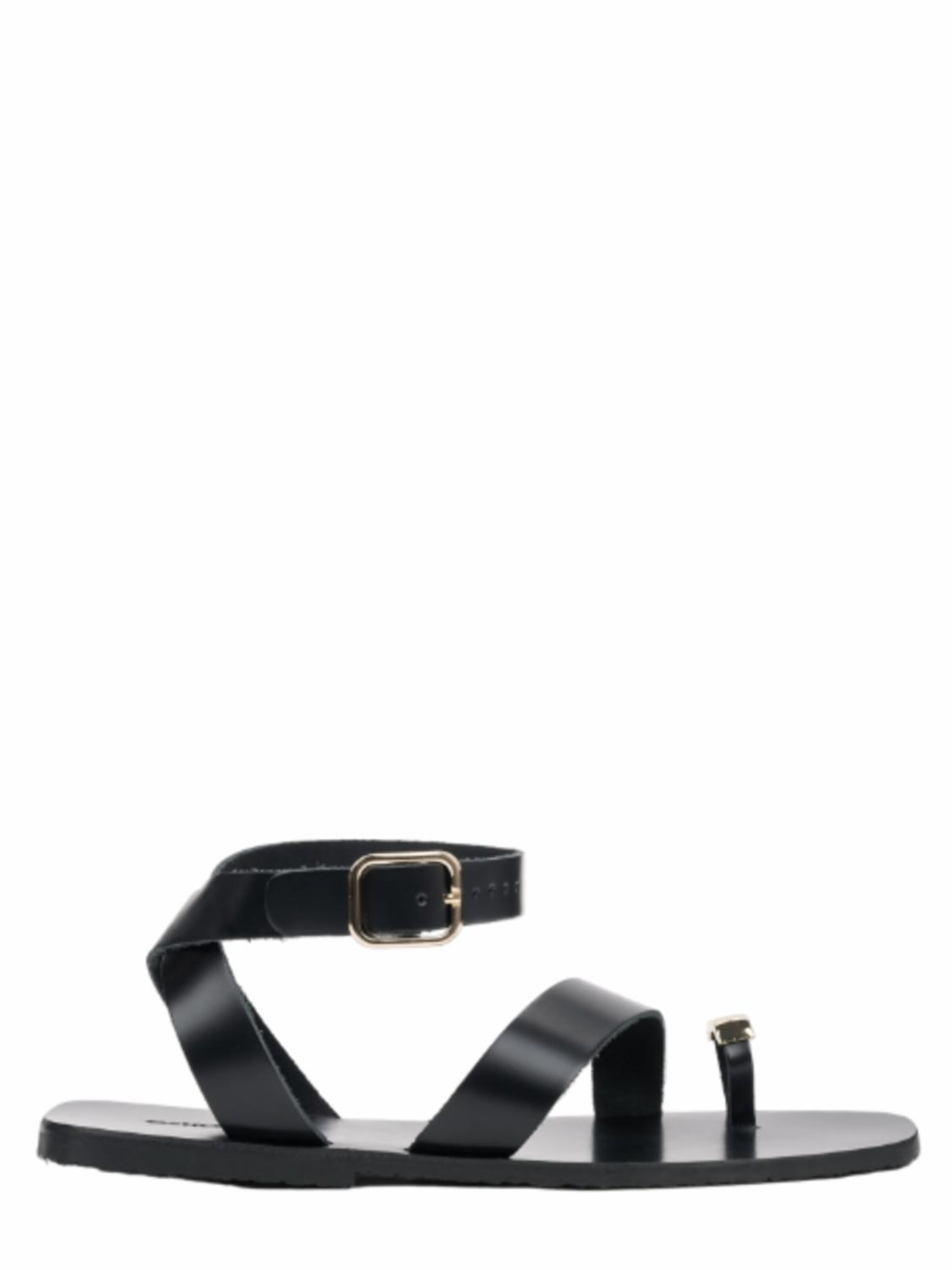 Estro Sandal '442-103' i svart: framsida