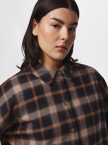 PIECES Blouse 'PCJane' in Brown