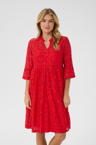 Cream Kleid 'CRTiley' in Rot: Vorderseite