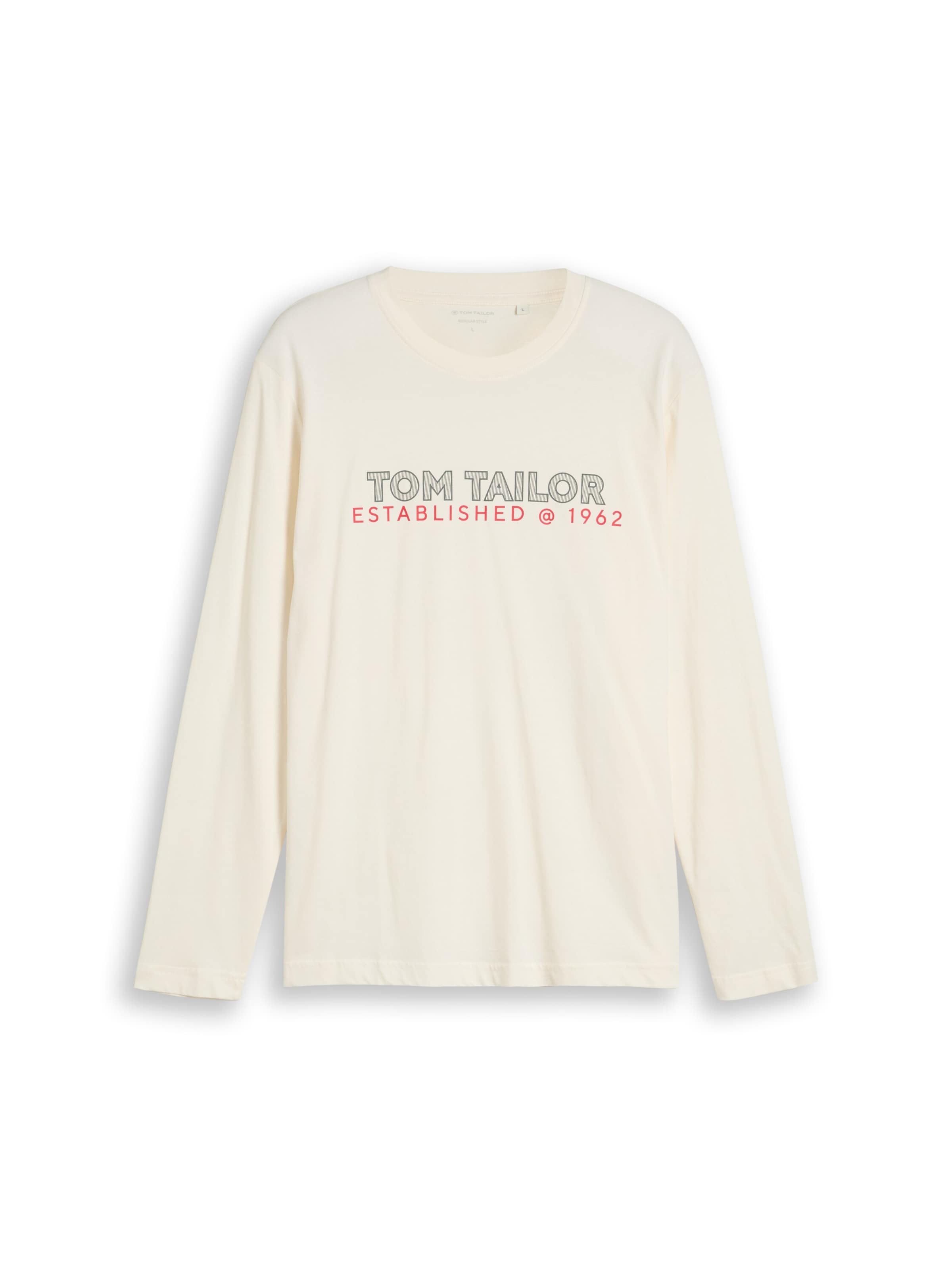 TOM TAILOR Shirt in Weiß: Vorderseite