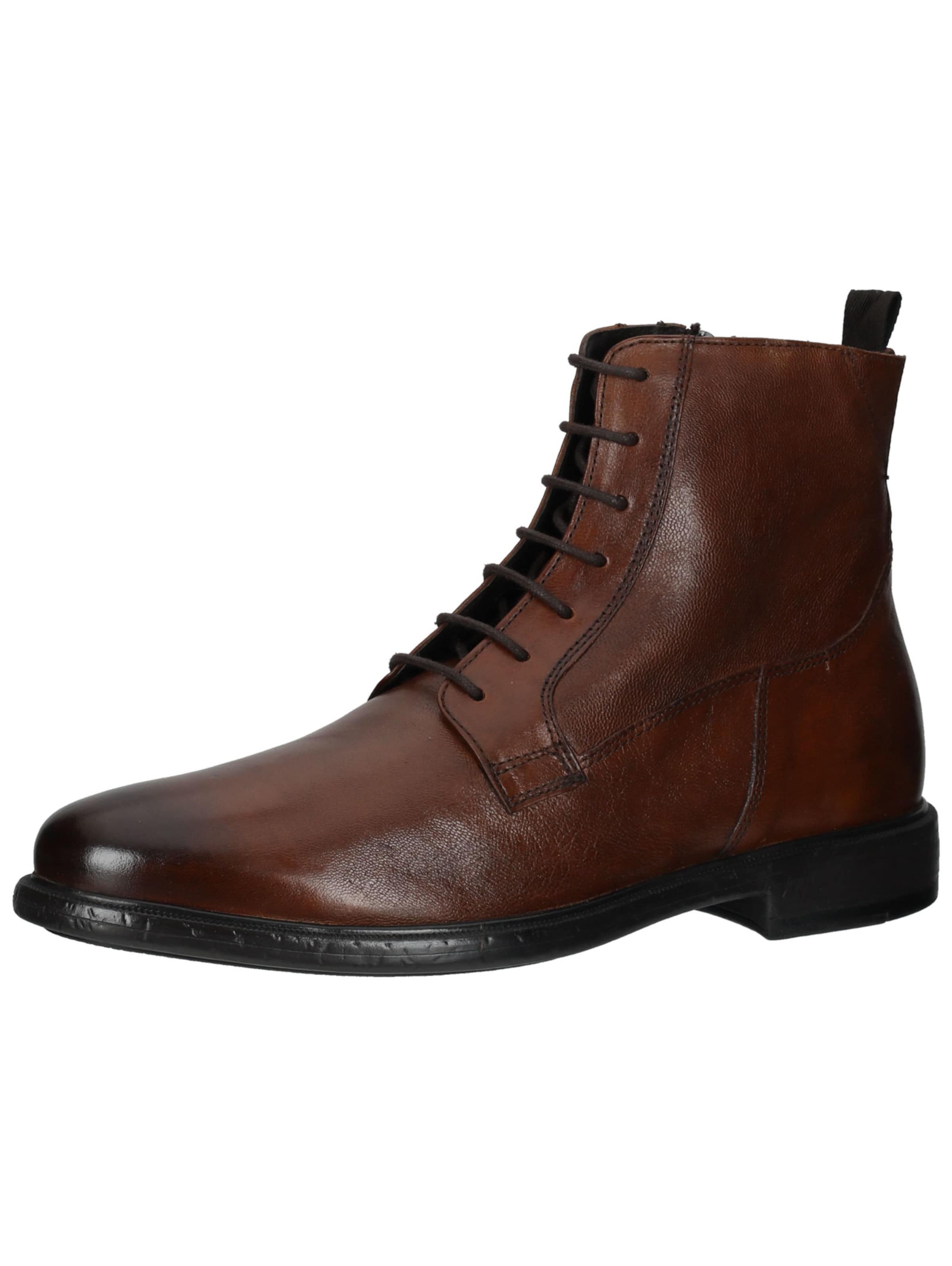 GEOX Lace-up boots 'Terence' in Brown: front