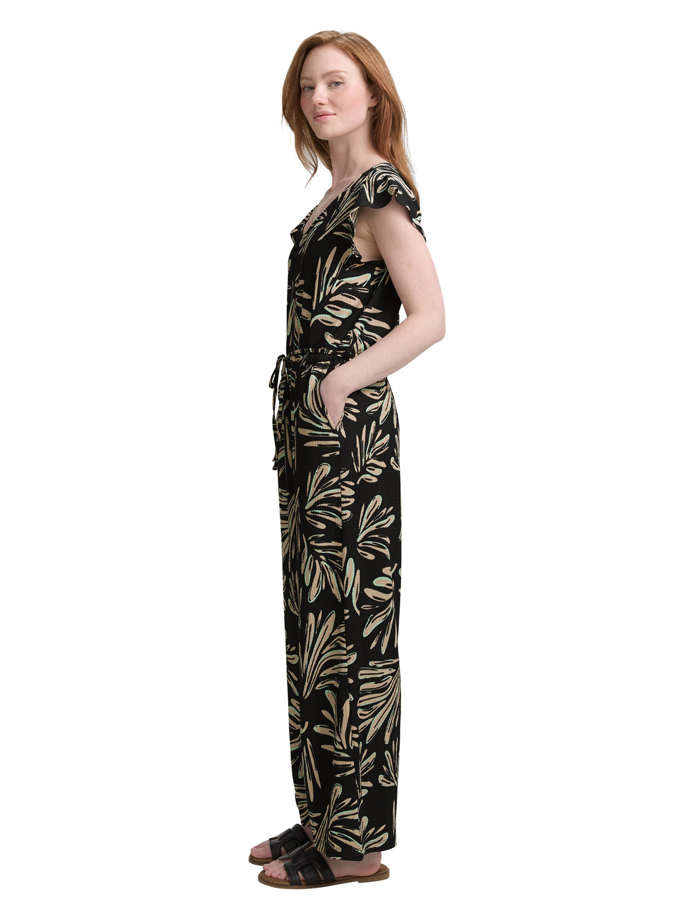 TOM TAILOR DENIM Jumpsuit in Black