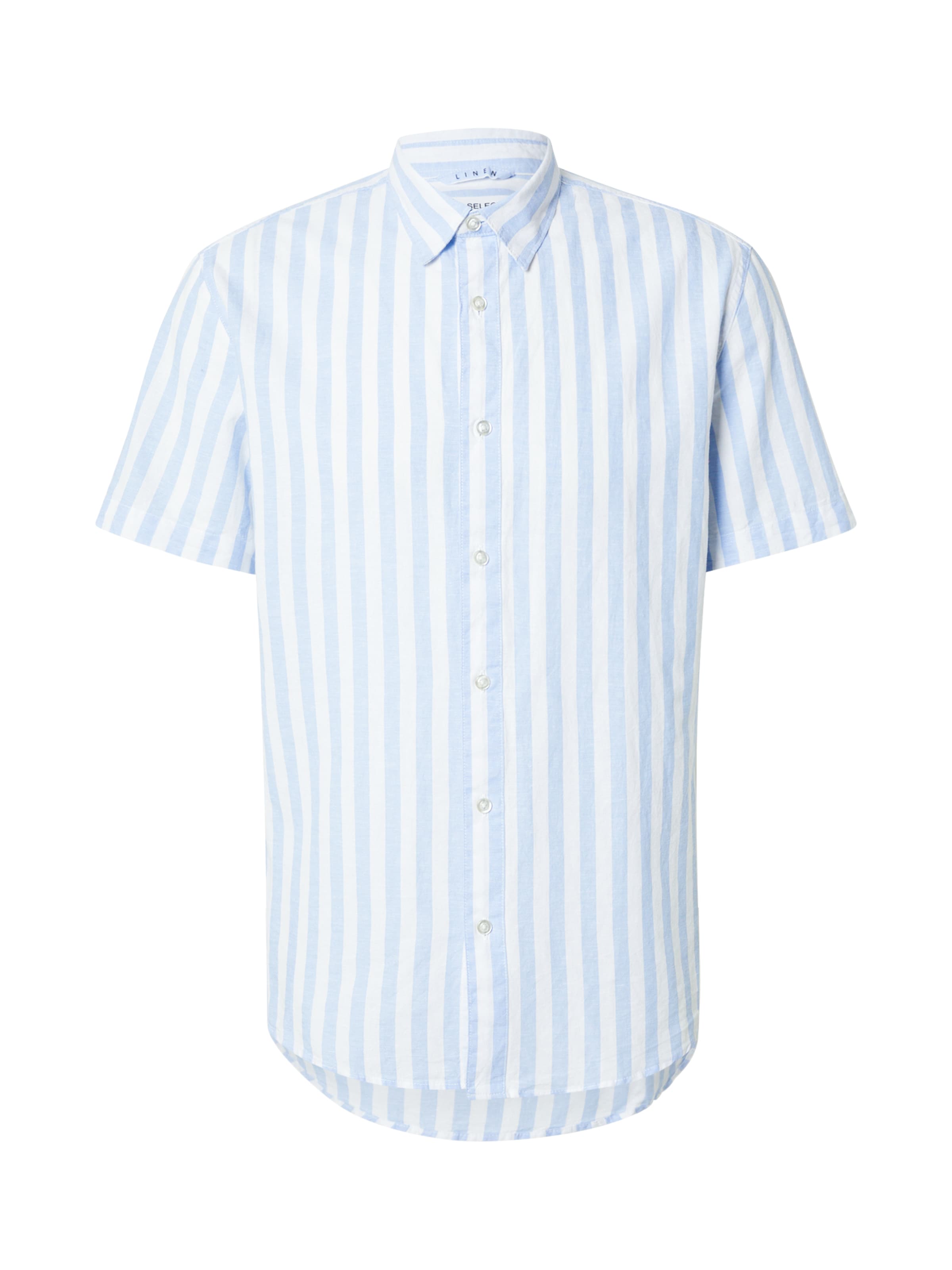 SELECTED Рубашка в Синий: спереди