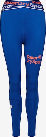 Superdry Leggings in Blau: predná strana