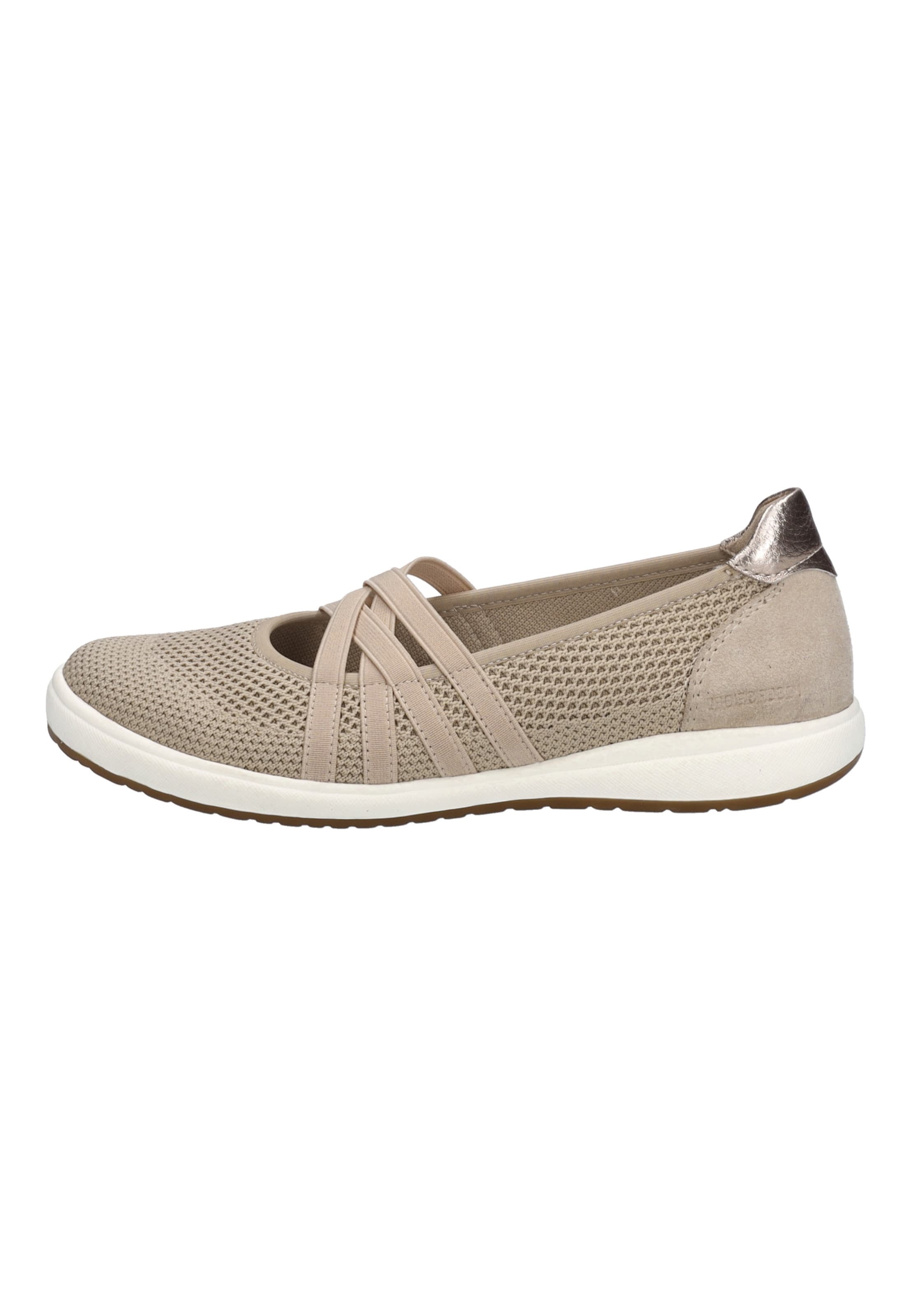 JOSEF SEIBEL Ballerina 'CAREN 67' in Beige: Vorderseite