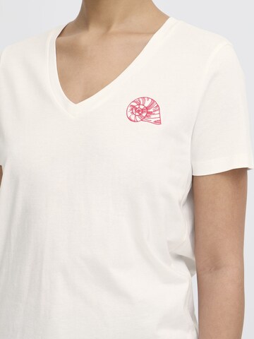 T-shirt 'IHCAMINO' ICHI en blanc