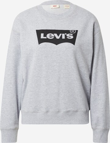 LEVI'S ® Dressipluus 'Graphic Standard Crew', värv hall: eest vaates