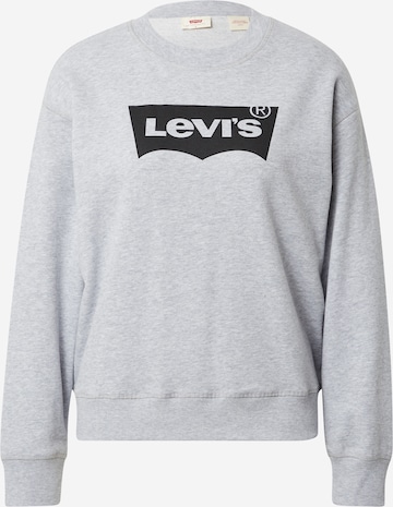 LEVI'S ® Sweatshirt 'Graphic Standard Crew' in Grey: front