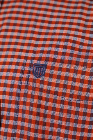 BASEFIELD Button-down-Hemd L in Orange