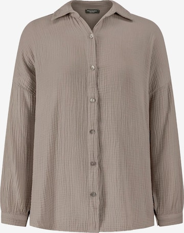 SASSYCLASSY Blouse in Grey: front
