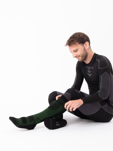 Occulto Sports socks 'Felix' in Green