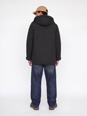 JACK & JONES Overgangsparka i sort