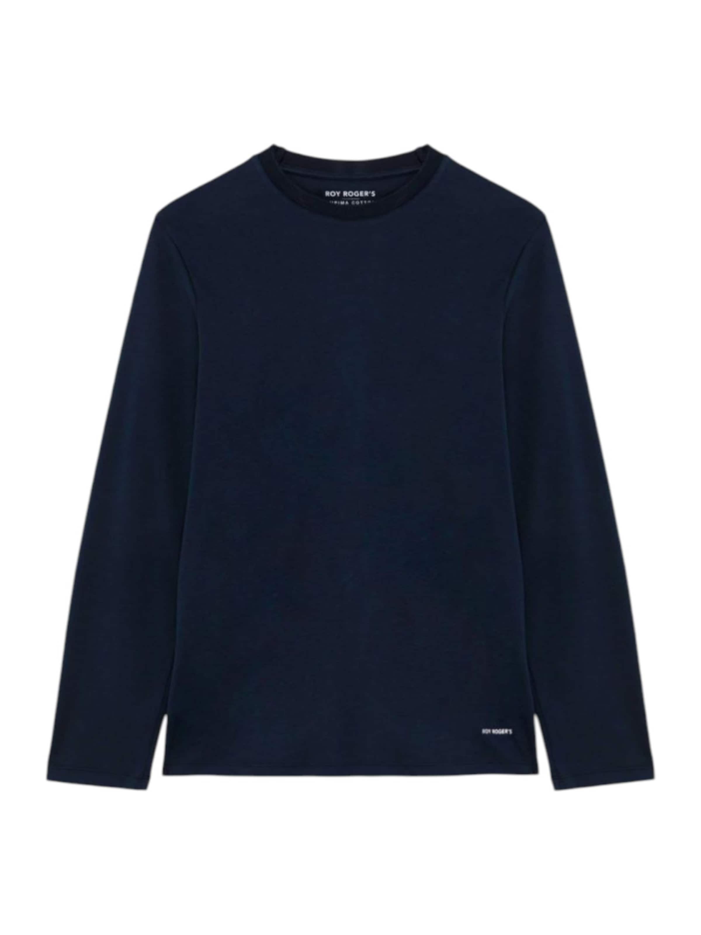 T-Shirt Roy Rogers en bleu : devant