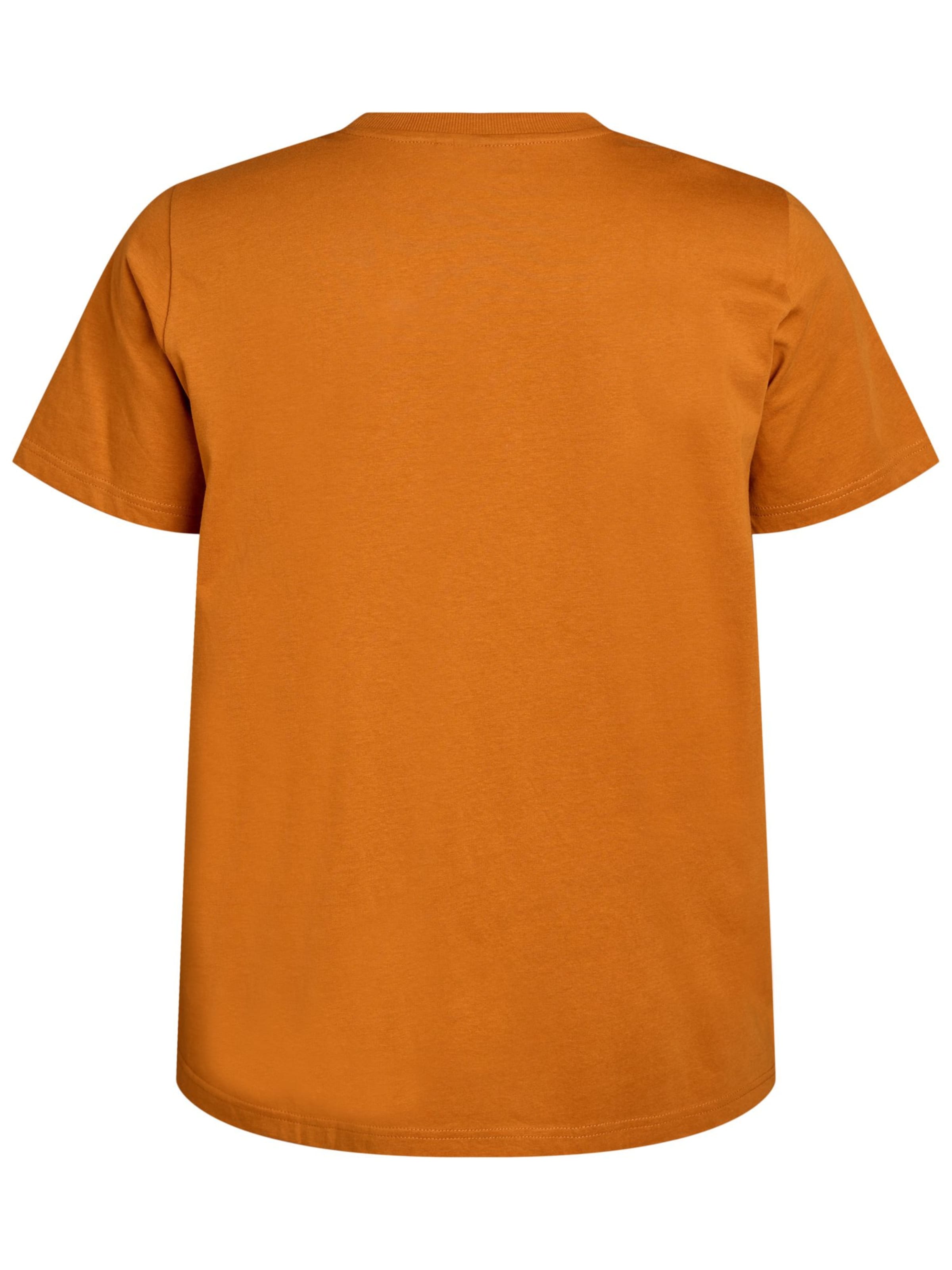 Zizzi Póló 'Charlin' - narancs