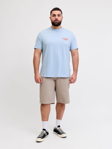 Jack & Jones Plus Bluser & t-shirts 'JORNorrebro' i blå