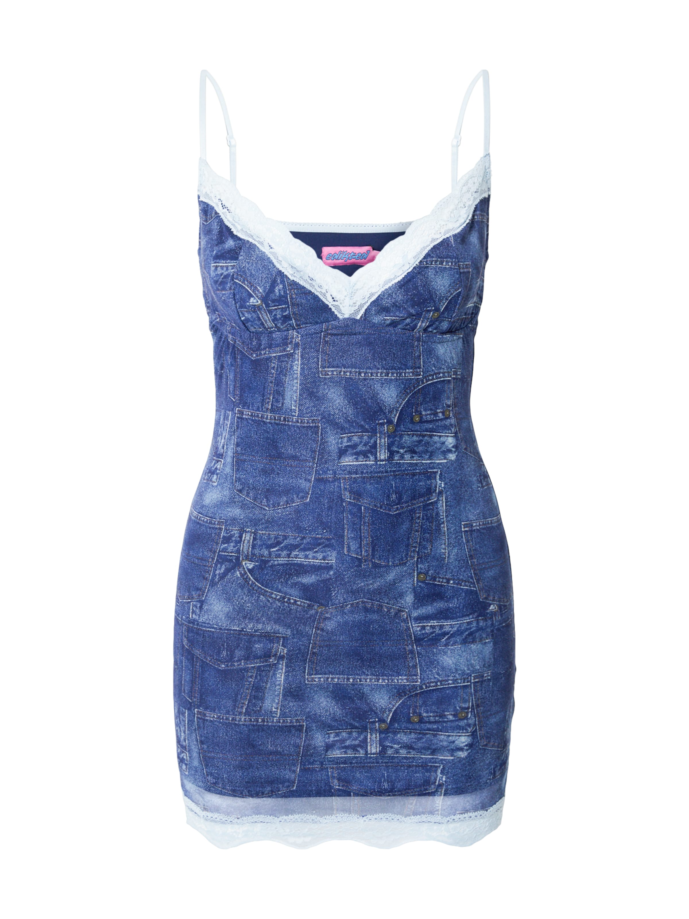 Robe Edikted en bleu : devant