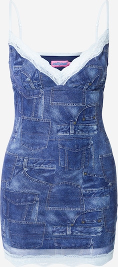 Edikted Haljina u plavi traper / bijela, Pregled proizvoda