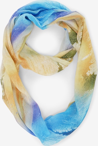 HARPA Tube Scarf 'DANA' in Blue: front