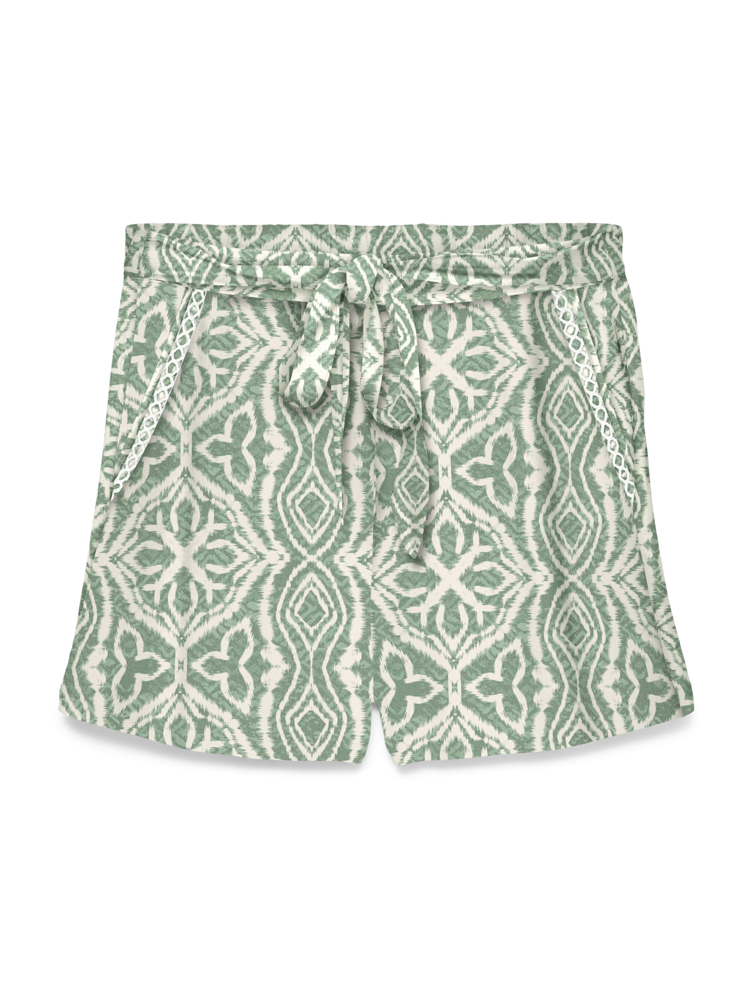 VERO MODA Normální Kalhoty 'VMMENNY' – zelená: přední strana