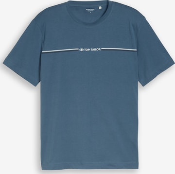 TOM TAILOR T-Shirt in Blau: Vorderseite
