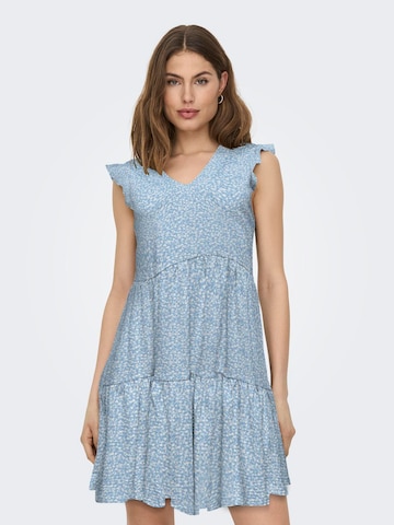 ONLY - Vestido 'MAY' en azul: frente