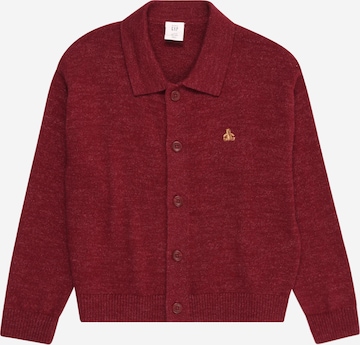 GAP Neuletakki värissä punainen: etupuoli