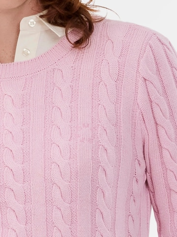 Pull-over ' Sabremd ' modström en violet