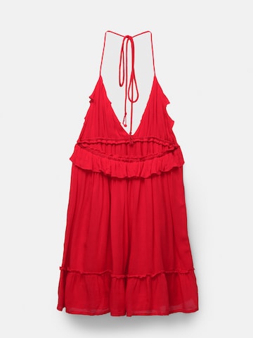Abito estivo di Pull&Bear in rosso