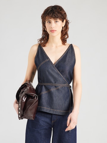 IRO Top 'RENATA' in Blue: front