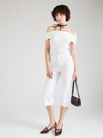Monki - Camiseta en blanco